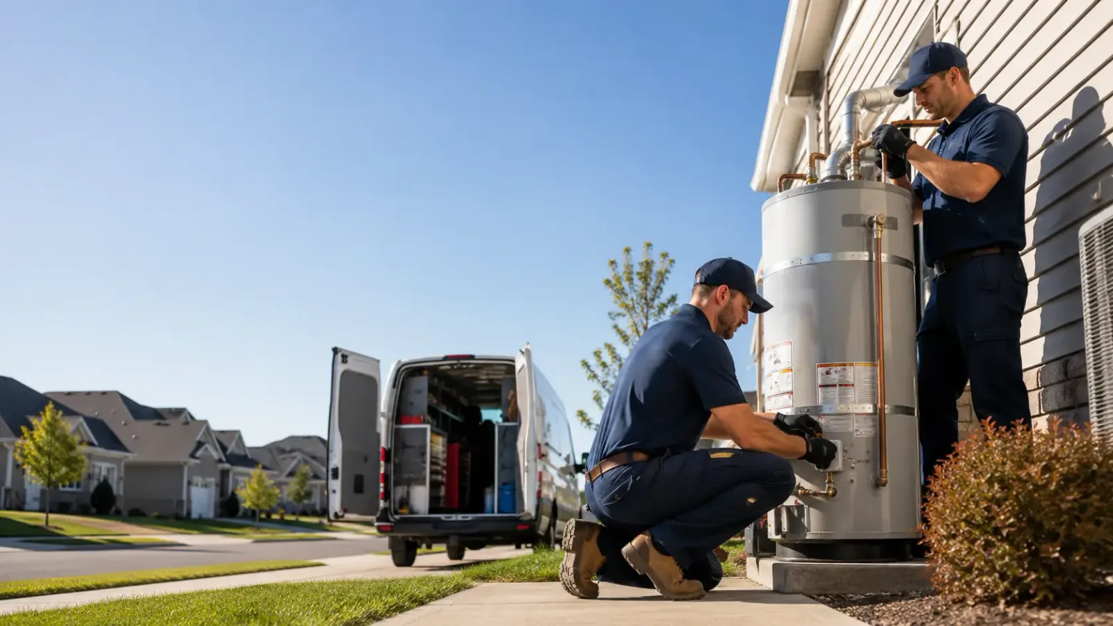 Water Heater Installation in Washington, ME